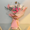 12 Pcs Fuchsia Colombian Roses Bouquet