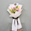1 Dozen Tulips and Lisianthus Bouquet