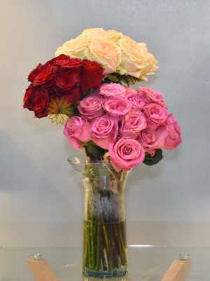 3 doz Ecuadorian Roses Arrangement